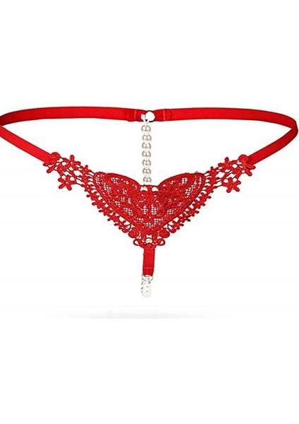 Kırmızı Kalpli Incili Tanga fiyatları