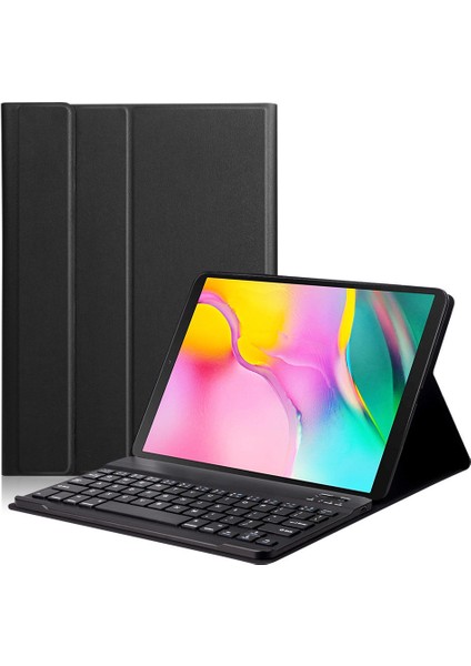 Samsung Tab A 10.1 2019(T510/T515) Için Bluetooth Klavyeli Tablet Kapak (Yurt Dışından)