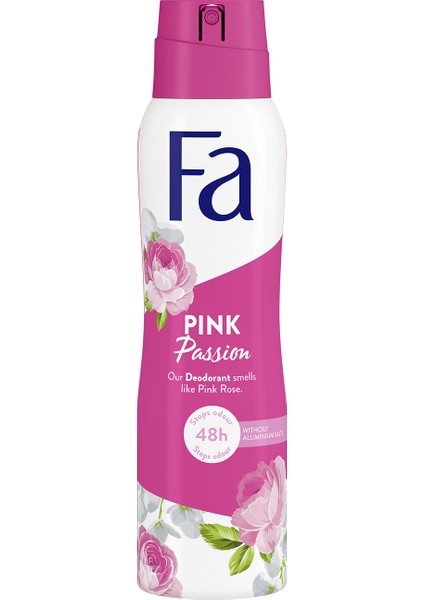 Pink Passion Kadın Deosprey 150 ML Çiçeksi Kokulu