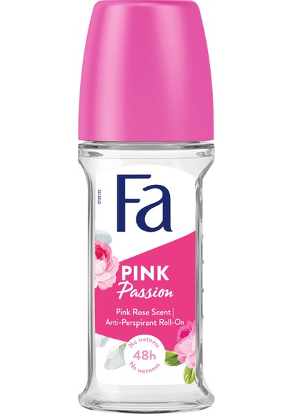 Pink Passion Çiçeksi Kokulu Kadın Roll-On 50 Ml 1 Adet