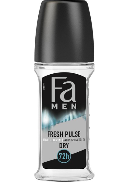 Men Fresh Pulse Terleme Karşıtı Roll-On 50 Ml Erkek 1 Adet