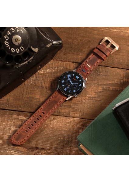 Huawei Watch Deri Kordon Watch GT5 / GT4 Gt 2 3 4 5 Pro 46mm Se 2e Elite Gt2 E Gt2e Gt2pro Gt3 Pro Gt3pro Huawei Watch 4 Pro Ultimate Deri Kordon Kayış 46 22mm Taba fiyatları