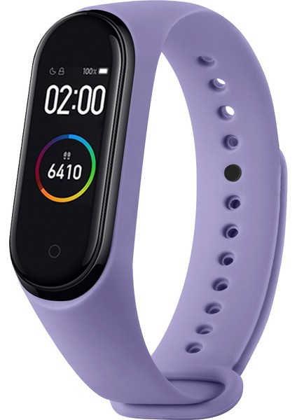 Xiaomi Mi Band 3 ve Mi Band 4 Uyumlu Yüksek Kalite Silikon Kordon