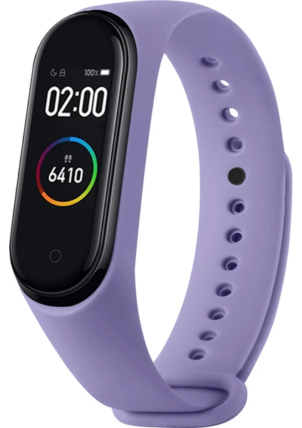 Xiaomi Mi Band 3 ve Mi Band 4 Uyumlu Yüksek Kalite Silikon Kordon