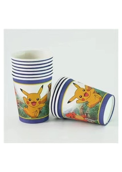 Pokemon Core Doğum Günü Partisi Seti (Yurt Dışından)