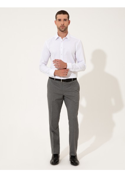 Pierre Cardin Beyaz Slim Fit Gömlek 50247116-VR013