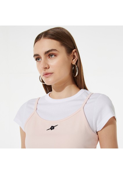 x Sandy Liang Kadın Pembe T-Shirt VN0A7RLGKBS1.- fırsatları