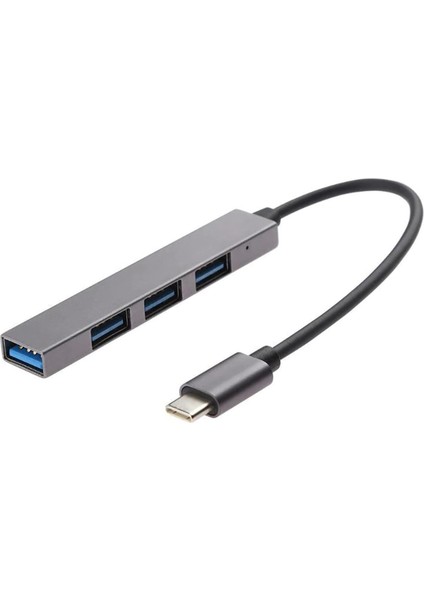 Macbook, Phone, Android Type-C To 4xusba Çoğaltıcı Adaptör Port Hub