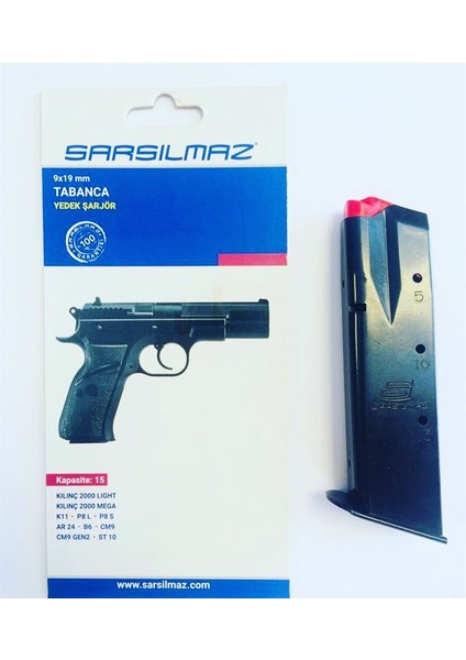 Kılınç 2000/MEGA Vs Tabanca Şarjörü