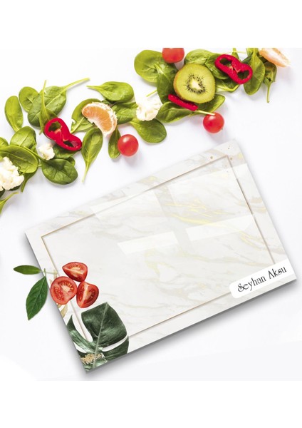 Kişiye Özel Cam Kesme ve Sunum Tablası 20X30CM Model 53 fiyatları