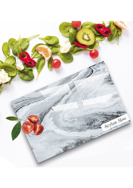 Kişiye Özel Cam Kesme ve Sunum Tablası 20X30CM Model 45 fiyatları