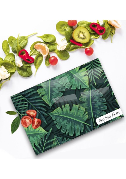 Kişiye Özel Cam Kesme ve Sunum Tablası 20X30CM Model 22 fiyatları