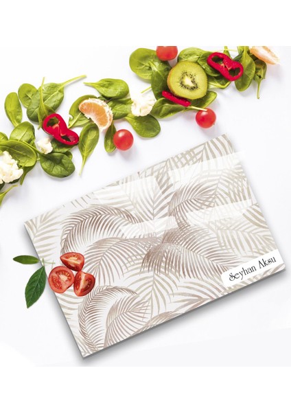 Kişiye Özel Cam Kesme ve Sunum Tablası 20X30CM Model 17 fiyatları