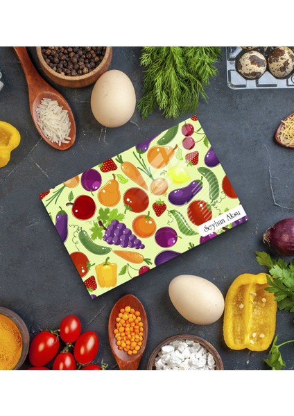 Kişiye Özel Cam Kesme ve Sunum Tablası 20X30CM Model 6 modelleri