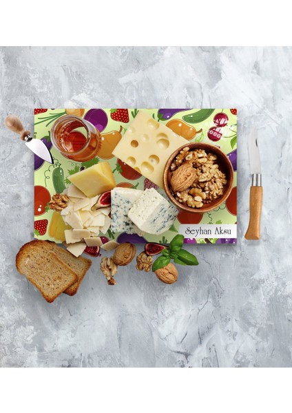 Kişiye Özel Cam Kesme ve Sunum Tablası 20X30CM Model 6 fırsatları