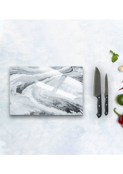 Gift Cam Kesme ve Sunum Tablası 20X30CM Model 45
