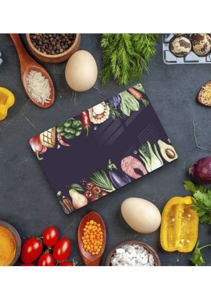 Gift Cam Kesme ve Sunum Tablası 20X30CM Model 12 modelleri