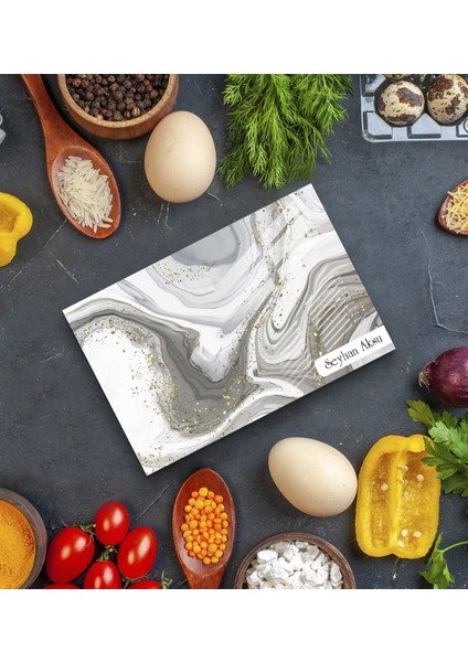 Kişiye Özel Cam Kesme ve Sunum Tablası 20X30CM Model 30 modelleri