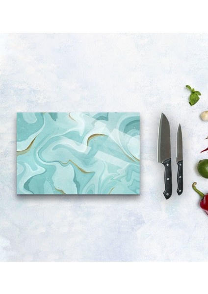 Gift Cam Kesme ve Sunum Tablası 20X30CM Model 24