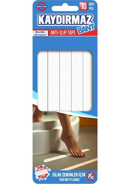 Banyo Küvet Duşakabin Zemin Yer Kaydırmazlık Bandı