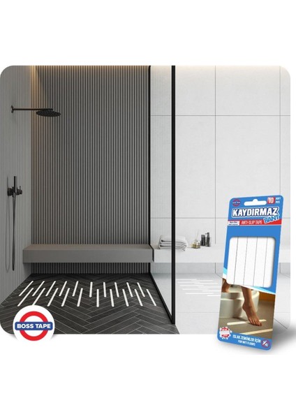 Banyo Küvet Duşakabin Zemin Yer Kaydırmazlık Bandı modelleri