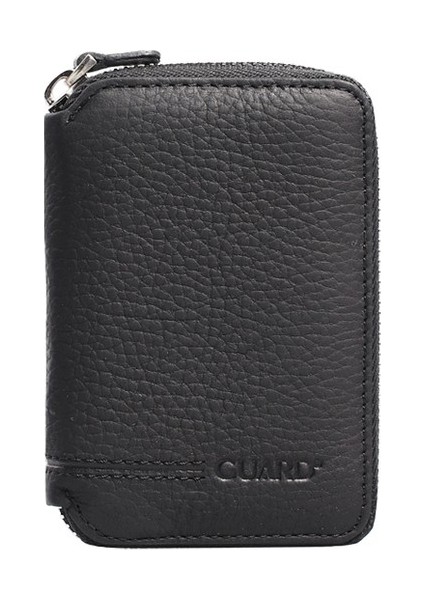 Guard Cüzdan Mini Fermuarlı Kartlıklı Cüzdan Mini Boy 11 Kart Bölmeli Unisex 12.5x9.5 cm