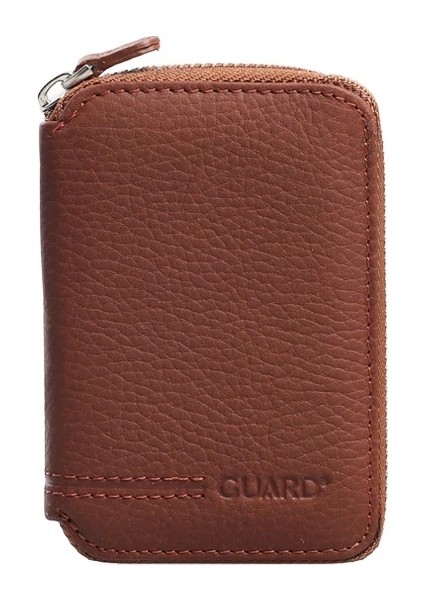 Guard Cüzdan Mini Fermuarlı Kartlıklı Cüzdan Mini Boy 11 Kart Bölmeli Unisex 12.5x9.5 cm