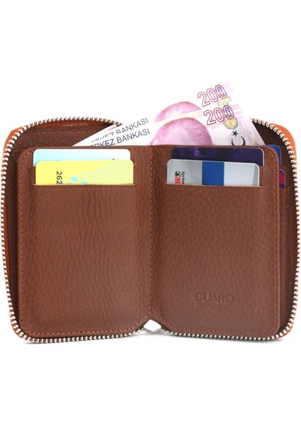 Guard Cüzdan Mini Fermuarlı Kartlıklı Cüzdan Mini Boy 11 Kart Bölmeli Unisex 12.5x9.5 cm modelleri