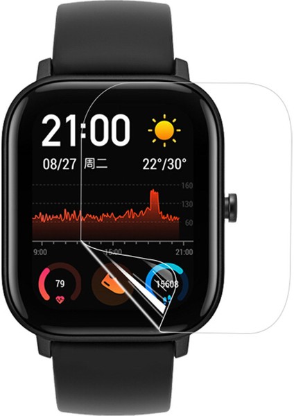 Amazfit Gts Uyumlu Nano Ekran Koruyucu 3'lü Paket
