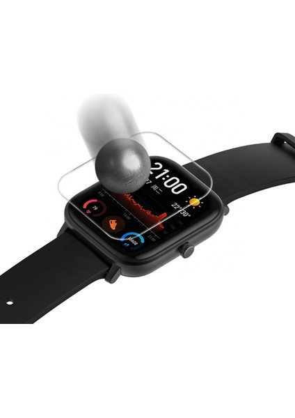 Amazfit Gts Uyumlu Nano Ekran Koruyucu 3'lü Paket