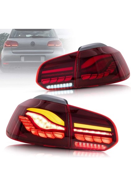 Volkswagen Golf 6 Dragon LED Stop Kırmızı