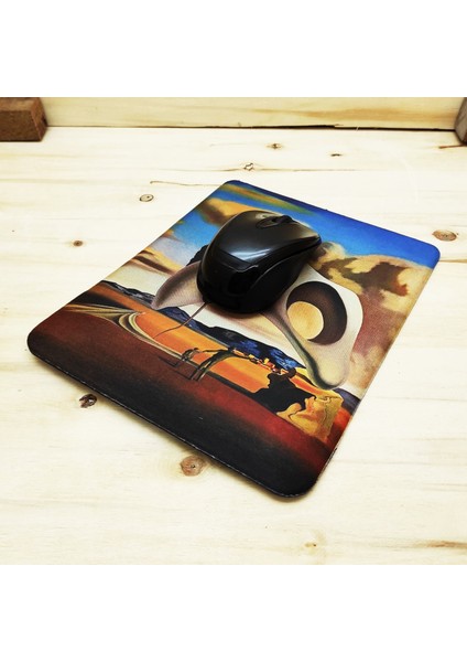 Salvador Dali - Dikdörtgen Mouse Pad Bilek Destekli 3 fiyatları