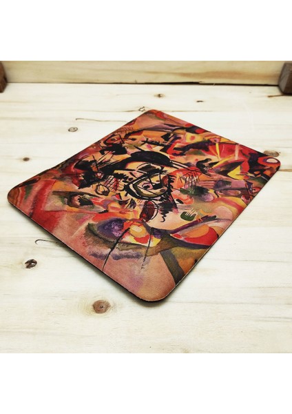 Wassily Kandinsky - Dikdörtgen Mouse Pad Bilek Destekli 1