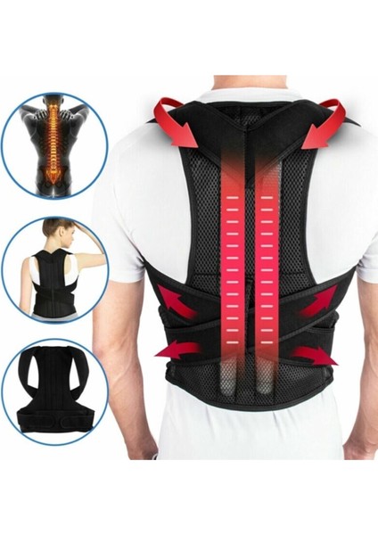 Spor Korse Balenli Bel ve Manyetik Sırt Korse Bel Omuz Postur Spor Korse indirimleri