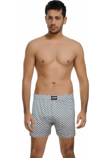 2010 Karışık Desenli Erkek Boxer