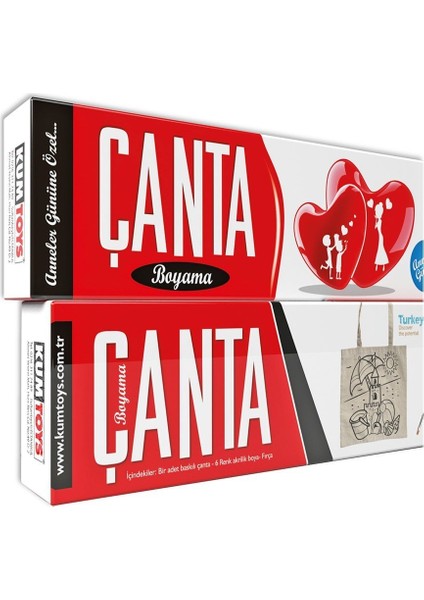Çanta Boyama Anneler