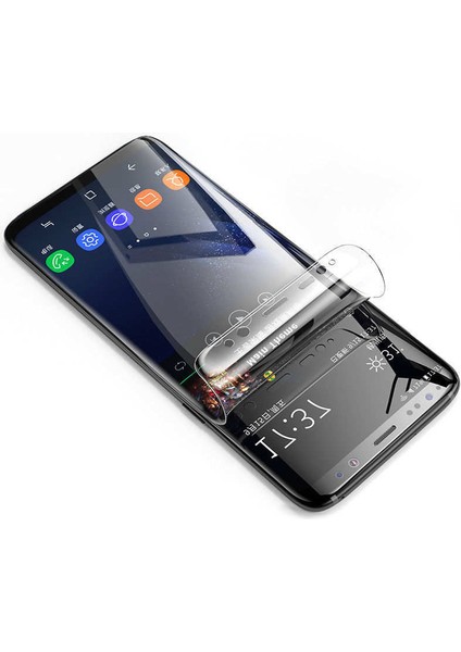Samsung Galaxy A8 Plus 2018 Tam Kapatan Full Body Anti Şok Ön Ekran Koruyucu (Cam Değil) fiyatları