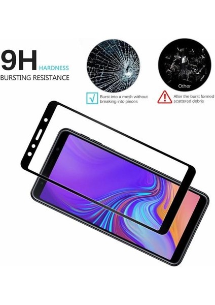 Samsung Galaxy A9 2018 6d Nano Kırılmaz Cam Ekran Koruyucu Plastik ve Cam Karışımı modelleri