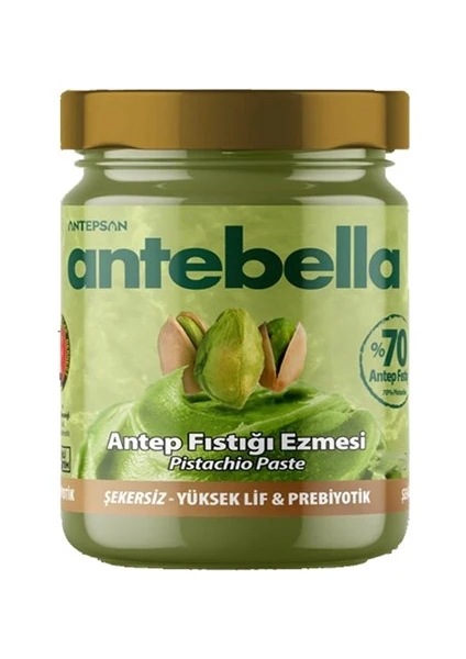 Antep Fıstık Ezmesi(Şekersiz) 200 g - Antep Fıstığı Ezmesi