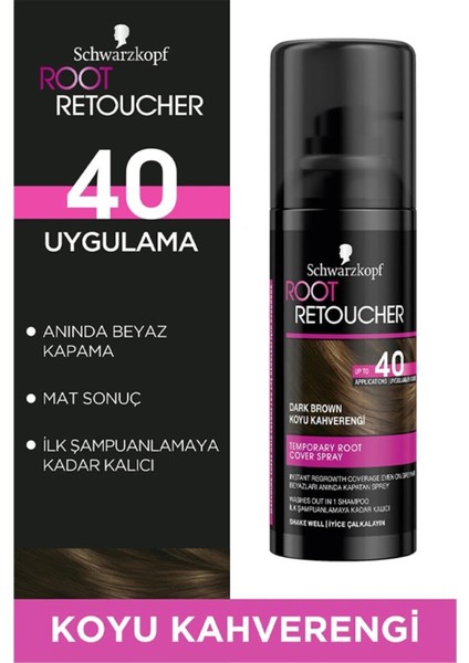 Saç Boyası Koyu Kahve 120 ml