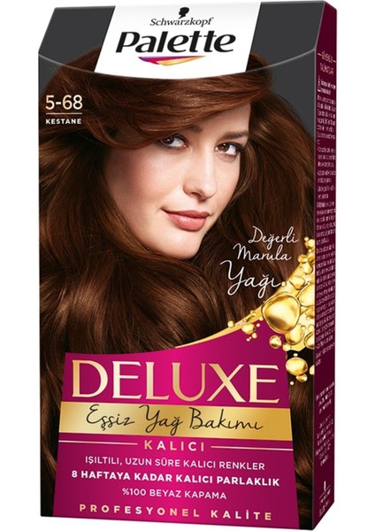 Deluxe Saç Boyası 5-68 Kestane