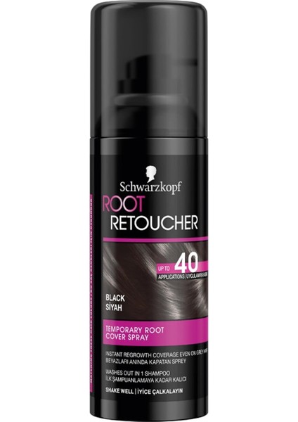 Saç Boyası Siyah 120 ml