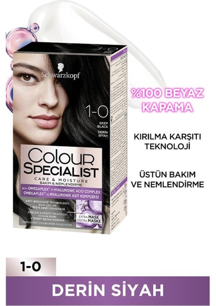 Saç Boyası 1.0 Derin Siyah fiyatları