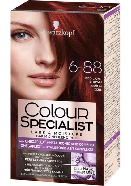 Saç Boyası 6.88 Yoğun Kızıl