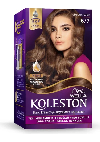 Wella Koleston Kit Saç Boyası 6/7 Çikolata Kahve