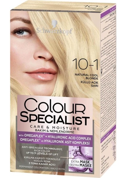Saç Boyası No: 10.1 Küllü Açık Sarı 60 ml