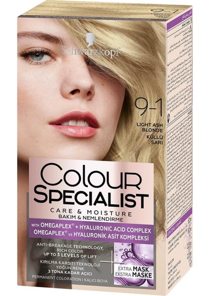 Saç Boyası No: 9.1 Sarı Sandre 60 ml