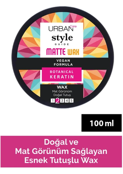 Urban Care Style Guide Wax Matte 100 ml