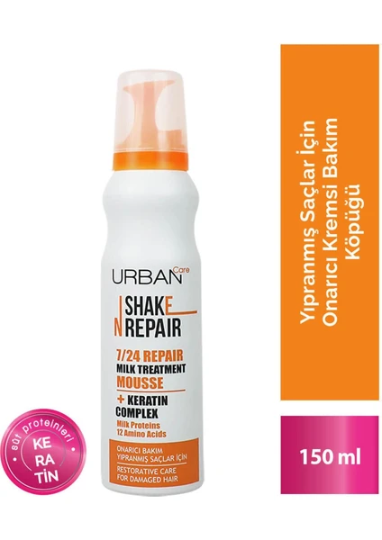 Urban Care Saç Bakım Köpüğü Shake N Repair Onarıcı 150 ml