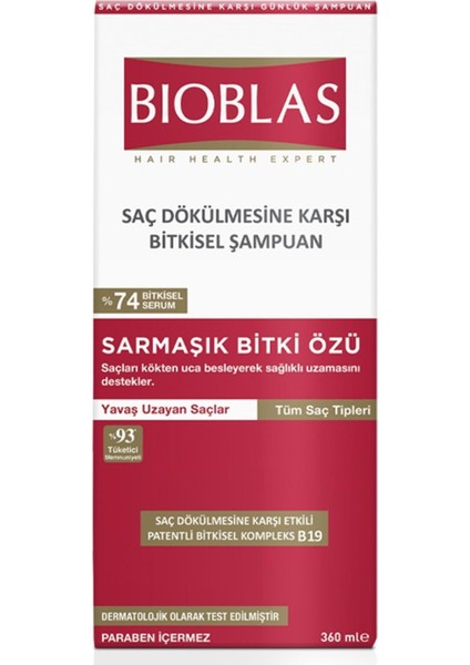 Procyanidin Sağlıklı Uzama Etkili Şampuan 360 ml